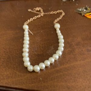 Old pearl necklace fake